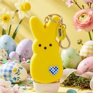 Bath and body works Yellow Peeps Bunny Hand Sanitizer Holder